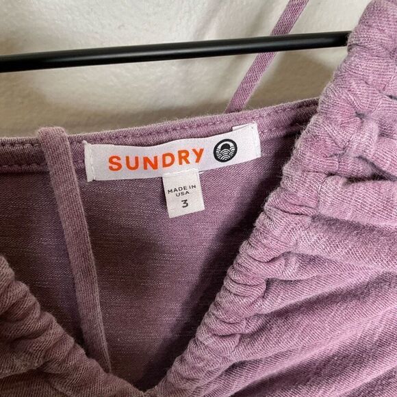 Sundry Ruched Halter Dress - Picture 3 of 3